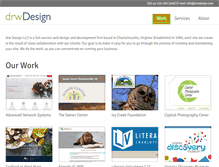 Tablet Screenshot of drwdesign.com
